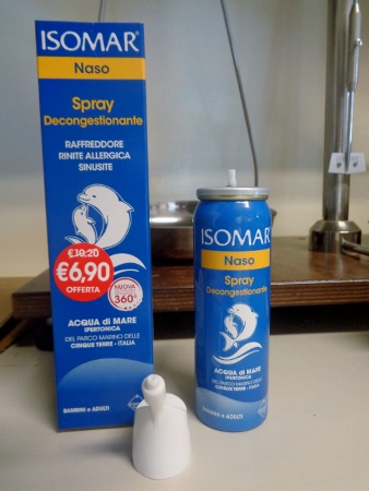 ISOMAR soluzione ipertonica decongestionante in spray no gas