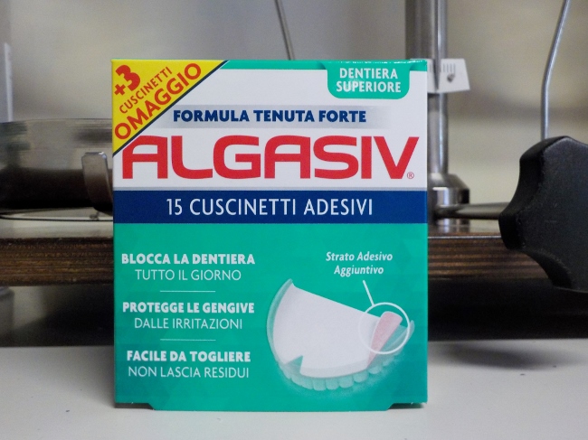 Algasiv Cuscinetti Adesivi per Dentiera Superiore