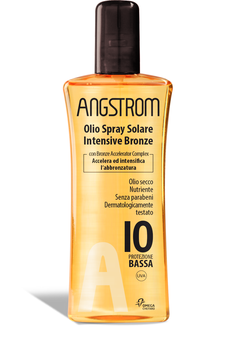 Angstrom Olio Spray Solare Secco Intensive Bronze SPF 10