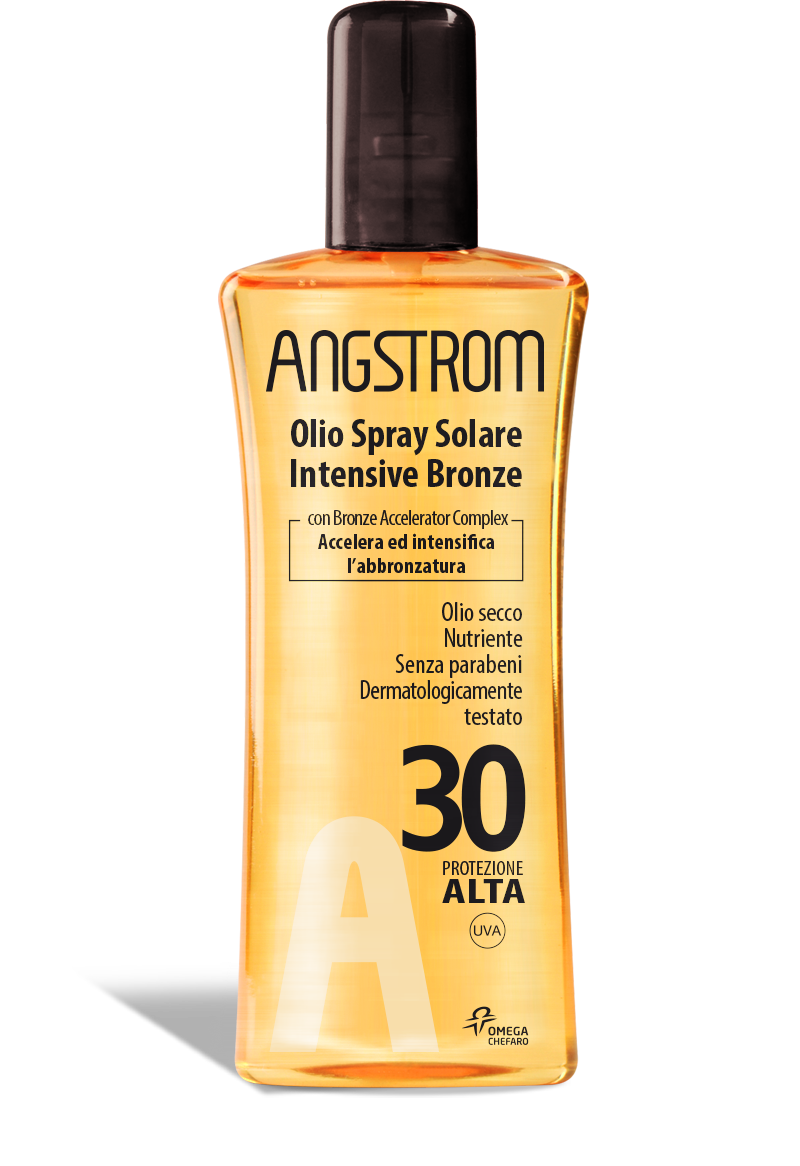 Angstrom Olio Spray Solare Secco Intensive Bronze SPF 30