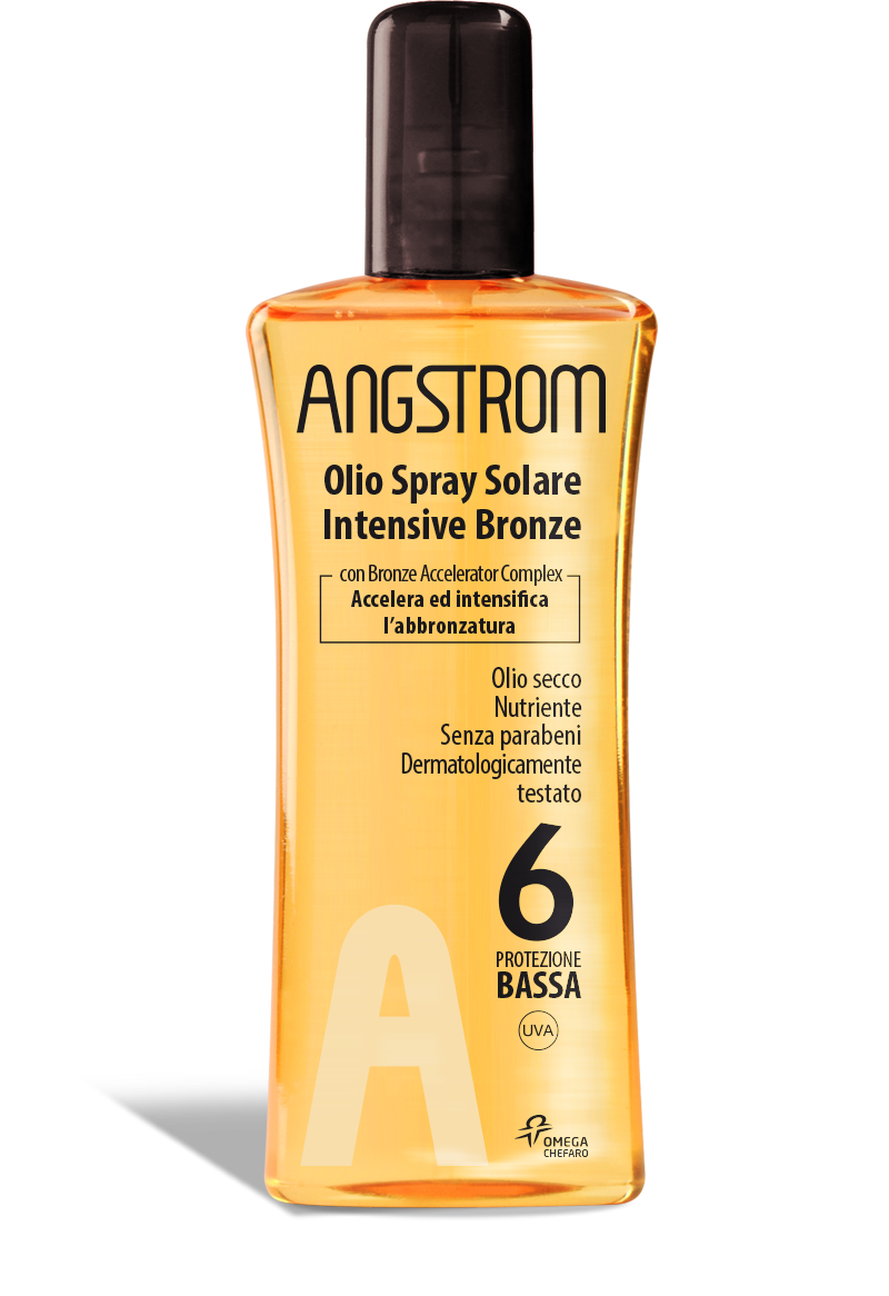 Angstrom Olio Spray Solare Secco Intensive Bronze SPF 6