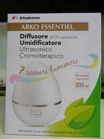 Arko Essentiel, diffusore di Oli essenziali ad ultrasuoni