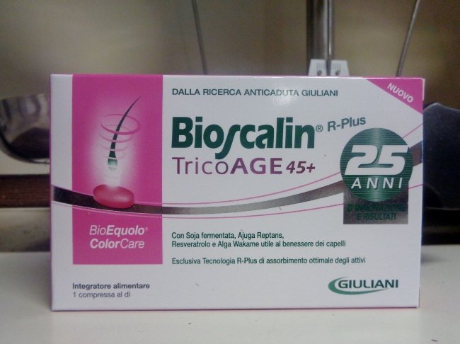 Bioscalin R-Plus TricoAGE 45+, 30 compresse