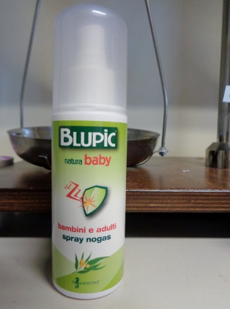 Blupic Baby Spray nogas Insetto Repellente - da 0 mesi