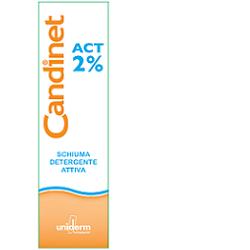 Candinet ACT 2% schiuma detergente attiva