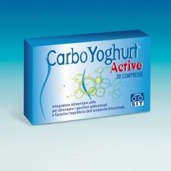 Carboyoghurt active, fermenti lattici + carbone attivo