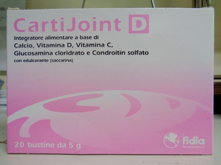 Carti Joint D 20 bustine, integratore per ossa e cartilagini