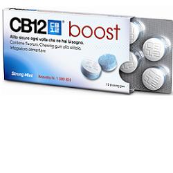 CB12 Boost 10 Chewing-Gum contro l'alitosi.
