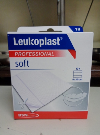 Cerotti Leukoplast soft 10 strisce da 10cm per 8cm