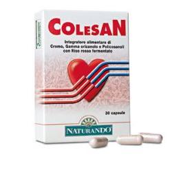 Colesan 30 capsule, controllo del colesterolo