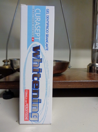 Curasept whitening gel dentifricio sbiancante