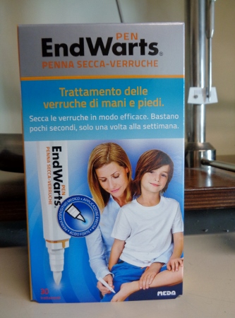 Endwarts Pen, dispositivo per la rimozione delle verruche
