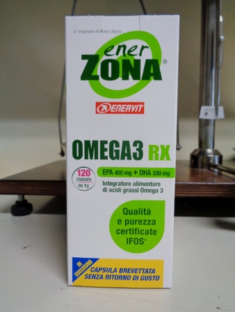 ENERZONA Omega 3 rx, integratore concentrato di Omega 3  