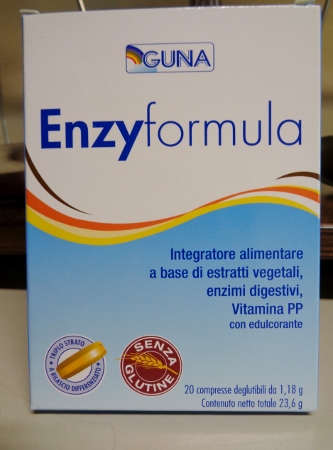 ENZY-FORMULA, favorisce la digestione di Lattosio e Fibra