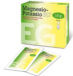 Ergovis Mg + K 20 bustine da 10 grammi