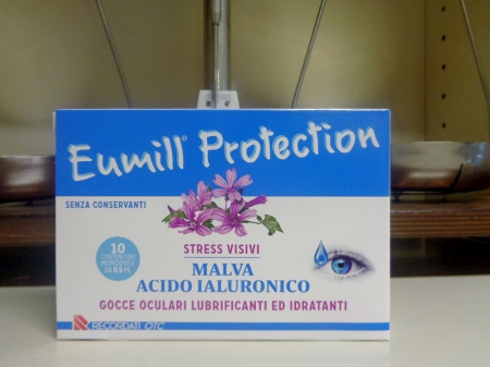 Eumill Protection, gocce oculari lubrificanti ed idratanti