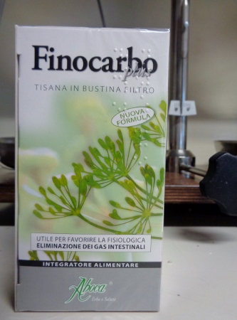 Finocarbo Plus filtri per Tisana - Gonfiore Addominale