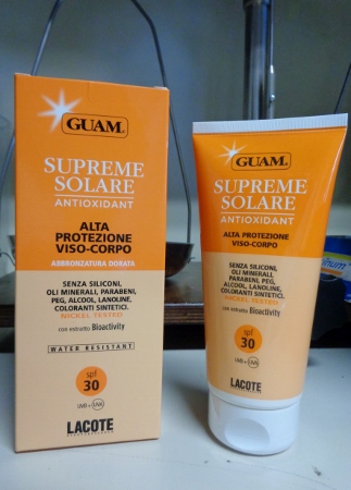GUAM Solare Supreme SPF 30 Protezione Media UVA e UVB