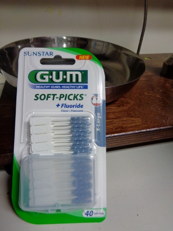 GUM Soft-Picks, scovolini in gomma X-Large 40 pezzi
