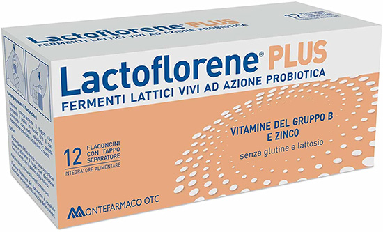 Lactoflorene Plus 20 capsule, Fermenti, Vitamina B e Zinco