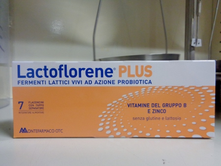 Lactoflorene Plus 7 flaconcini, Fermenti Lattici con Vitamina B