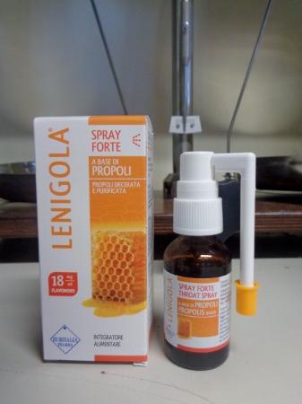 Lenigola Spray Forte per il mal di gola