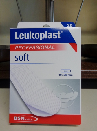 Leukoplast Professional Soft Cerotto 72 mm per 19 mm, 20 pezzi