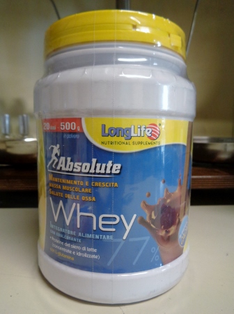 LongLife Absolute Whey Cacao, PROTEINE