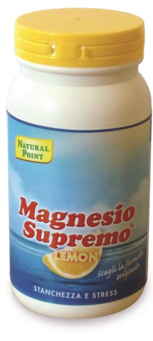 Magnesio Supremo Limone polvere formato 150 grammi