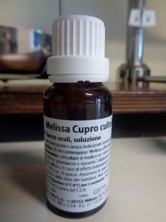 Melissa Cupro Culta Rh D3 20 ml gocce