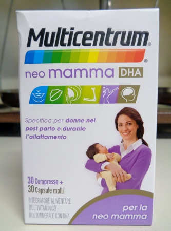 Multicentrum Neo Mamma DHA, post parto ed allattamento