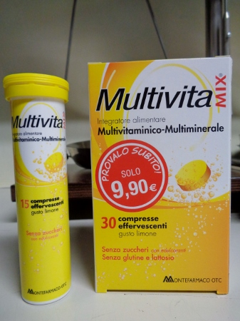 MultivitaMix effervescente, Multivitaminico e Multiminerale