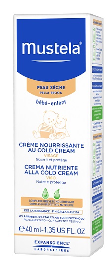 Mustela Cold Cream, crema idratante, protezione dal freddo