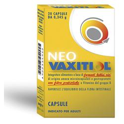 NEOVAXITIOL 20 capsule, fermenti lattici e Vitamina B