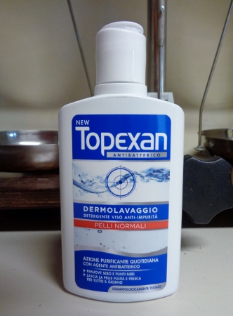 New Topexan, antibatterico e dermolavante per pelli normali 