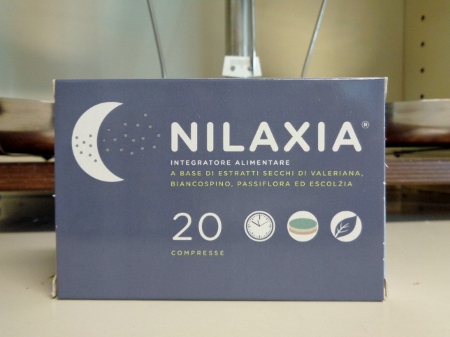 Nilaxia, utile per favorire il fisiologico sonno notturno.
