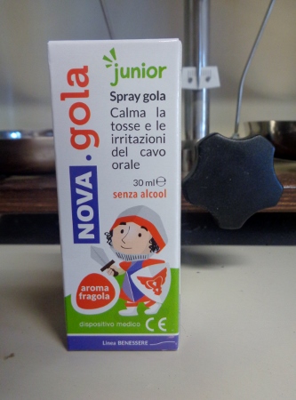 Nova Gola Spray Junior gusto Fragola