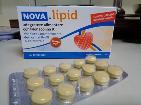 NOVA LIPID, integratore di Monacolina K anti-colesterolo
