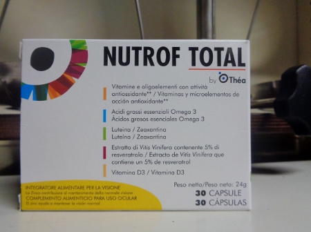 Nutrof Total capsule, integratore per la vista