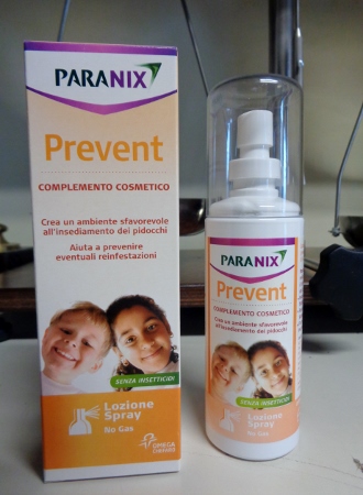 PARANIX spray no-gas, preventivo anti pidocchi