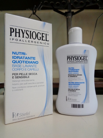Physiogel ipoallergenico base lavante corpo e capelli 250ml