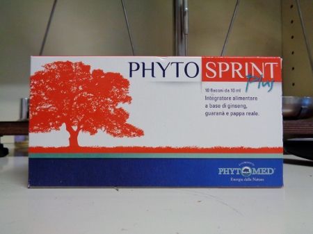 PhytoSprint Plus, integratore pro energetico in flaconcini