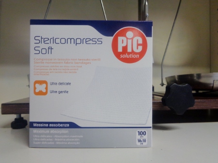PIC Stericompress Soft Garza in TNT cm 10 X 10 100 pezzi
