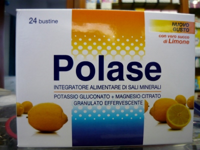 POLASE Gusto Limone 24 bustine POTASSIO - MAGNESIO