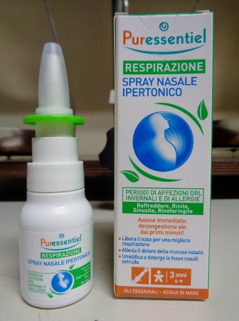 Puressentiel Spray Nasale Ipertonico, decongestione immediata