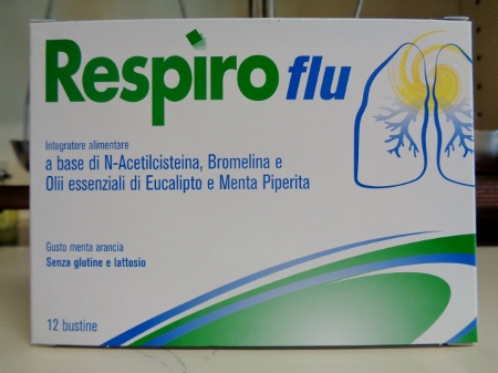 Respiro Flu bustine, balsamico per le vie respiratorie