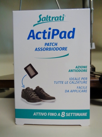 Saltrati ActiPad, 4 patch contro l'odore di piedi e scarpe