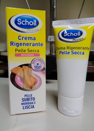 Scholl's crema rigenerante per piedi secchi