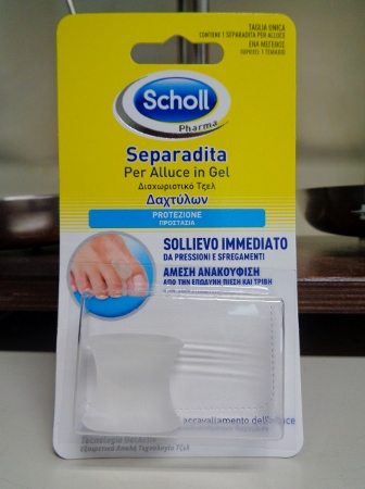 Scholl's separa dita per alluce in gel