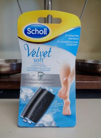 Scholl's VELVET SOFT 2 ricariche Roll Professionale per Pedicure